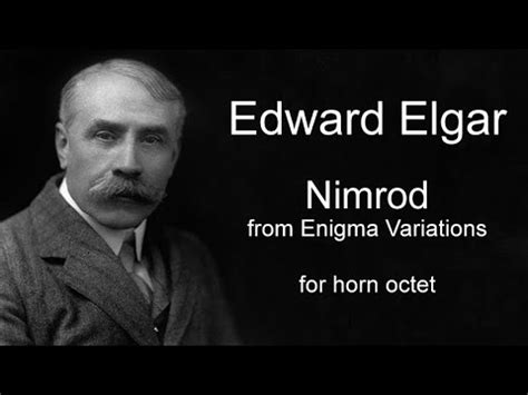 Elgar | Nimrod from Enigma Variations | for horn octet - YouTube