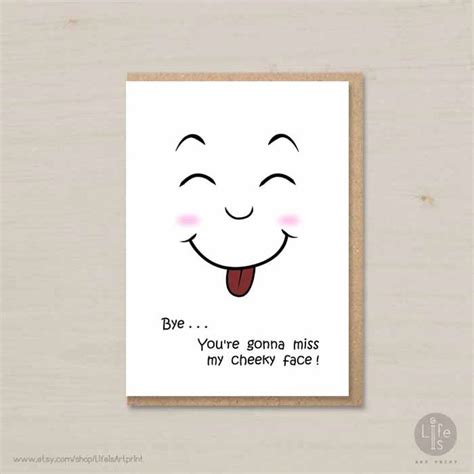 Funny Goodbye Card, Farewell Card Printable, Coworker Card, Retirement ...