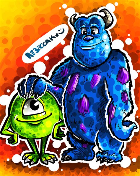 Mike and Sully by BeKoe on Newgrounds