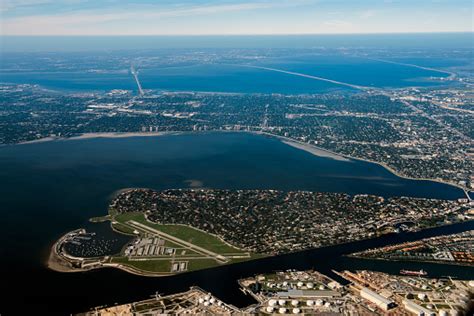 Tampa Florida Aerial View Stock Photo - Download Image Now - iStock