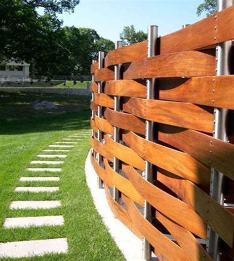 27 Cheap and Easy DIY Wooden Fence Ideas for Your Backyard | Fence design, Wood fence design ...