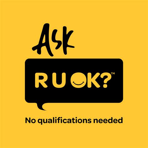 No qualifications needed to ask RU OK? - Sprinter