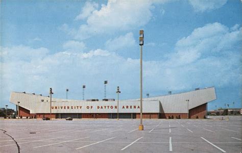 University of Dayton Arena Ohio Postcard