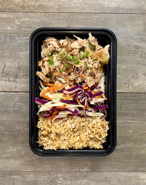 Teriyaki Rotisserie Chicken Bowls - THE MEAL PREP MANUAL