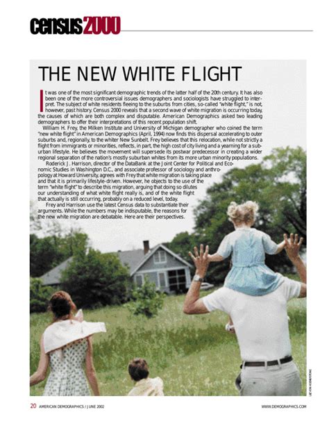 The New White Flight.