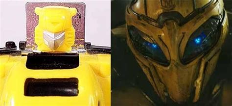 Bumblebee (2018)- Bee's redesigned battle mask, in addition to having segmented 'insect eyes ...