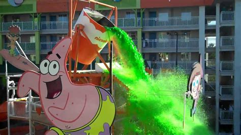 Slime Time at the Nickelodeon Hotel Orlando Florida - YouTube