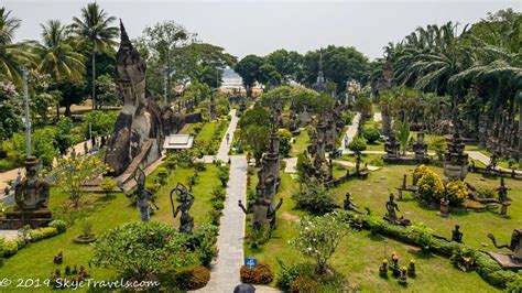 The Buddha Park in Vientiane, Laos - Skye Travels