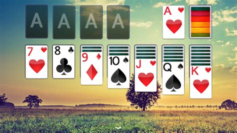 Solitaire Green Field Theme for PC Windows or MAC for Free