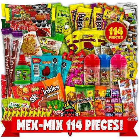 Chili Treats Mexican Candy Assortment (114 Count) - Walmart.com