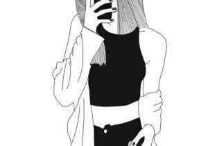 Hipster Girl Drawing | Free download on ClipArtMag