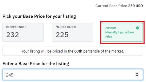 How to set up your base price?