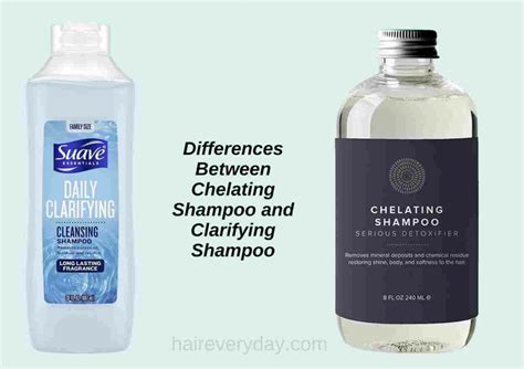 Chelating Shampoo Vs Clarifying Shampoo | Unveiling 10 Important Differences - Hair Everyday Review