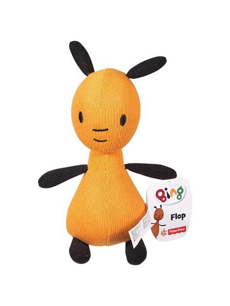 Fisher-Price Bing Bunny Flop Plush Soft Toy at John Lewis & Partners