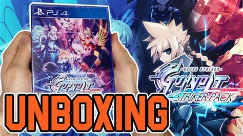 Azure Striker Gunvolt : Striker Pack (PS4) Unboxing - YouTube