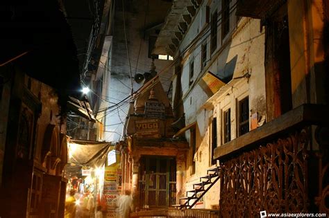 Varanasi at Night, Uttar Pradesh, India