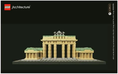 LEGO 21011 Brandenburg Gate Instructions, Architecture - Landmark Series