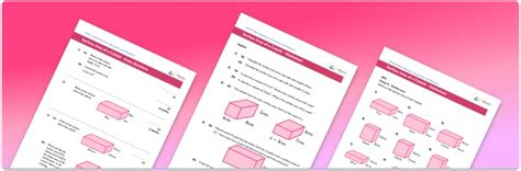 Surface Area Of A Cuboid Worksheet - GCSE Maths [FREE] - Third Space Learning