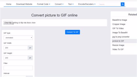 Convert picture to GIF online