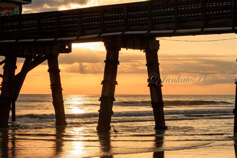 Sunglow Pier at Sunrise on Daytona Beach Florida Sunrise - Etsy ...