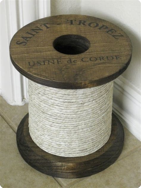 Decorative Rope Spool - KnockOffDecor.com