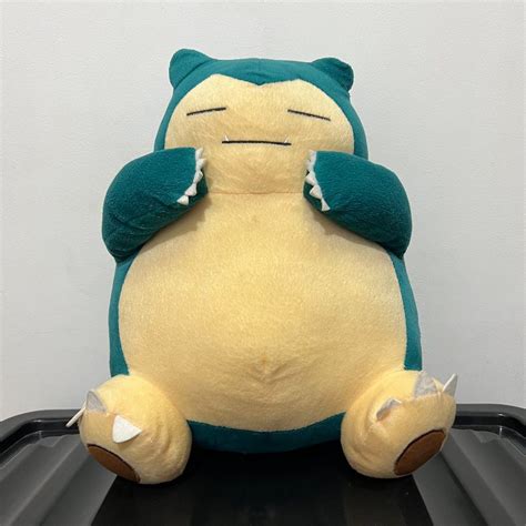 Snorlax Big Plush Pokemon, Hobbies & Toys, Toys & Games on Carousell