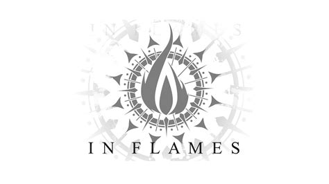 In Flames logo, In Flames, minimalism, metal music, typography HD ...