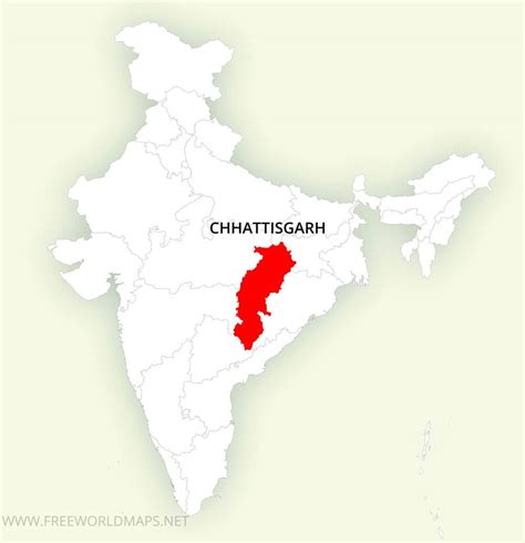 Chhattisgarh Maps