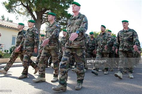 French Foreign Legion soldiers from the 2nd Foreign Parachute Regiment ...