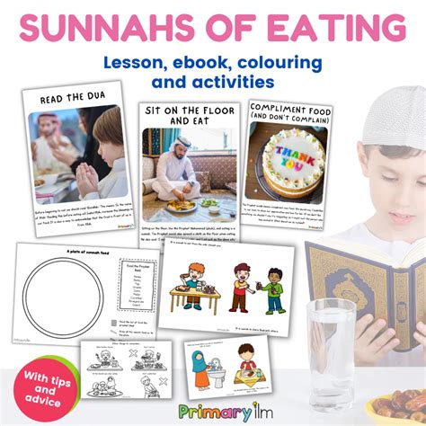 Sunnahs of eating for kids - Primary Ilm