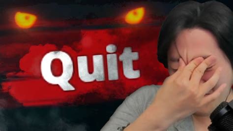 I AM QUITTING THIS GAME - YouTube