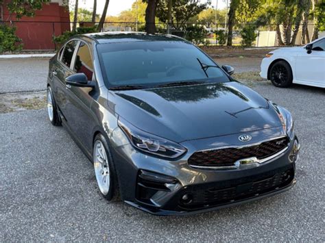 2021 Kia Forte with 18x8.5 35 Aodhan Ds02 and 225/40R18 Toyo Tires Extensa Hp Ii and Lowering ...