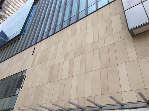 StoneLite Gascogne Beige Limestone panels on new NORDSTROM store in ...