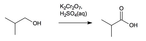 Potassium Dichromate Oxidation