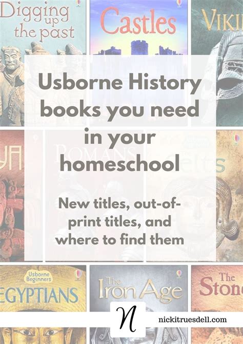 Usborne History Books You Need in Your Homeschool - Nicki Truesdell