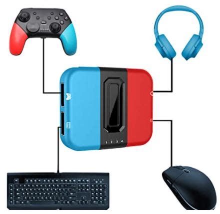 Best Nintendo Switch Keyboard & Mouse Adapter - Nerd Techy