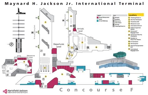 Navigating The Hub: A Guide To Delta’s Gate Map At Atlanta Airport - Saturn Maps - Detailed ...