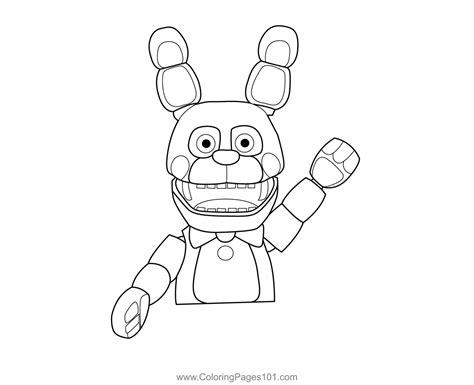 Bon Bon Fnaf Coloring Pages Coloring Home | The Best Porn Website