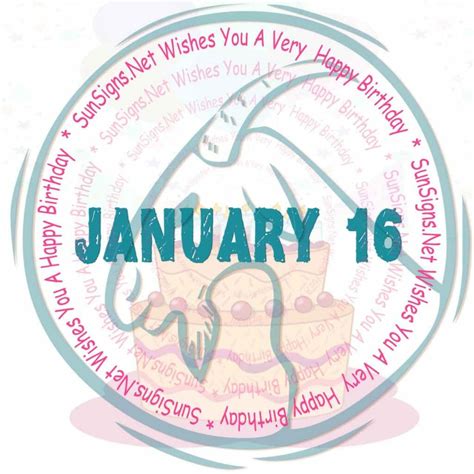 January 16 Zodiac Is A Cusp Capricorn and Aquarius, Birthdays And ...