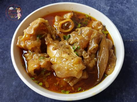 Instant Pot Mutton Paya/Goat Paya Soup for this Winter - Aaichi Savali