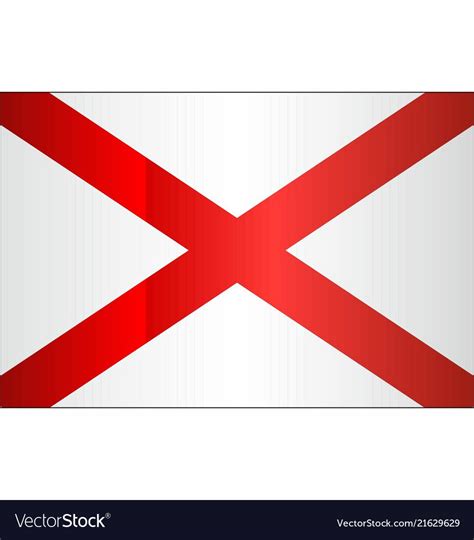 Grunge flag of alabama Royalty Free Vector Image