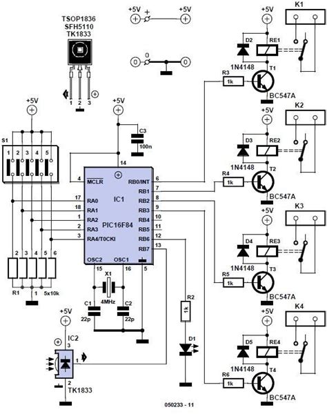 Home Remote Control Circuit Diagram | Electronic circuit projects ...