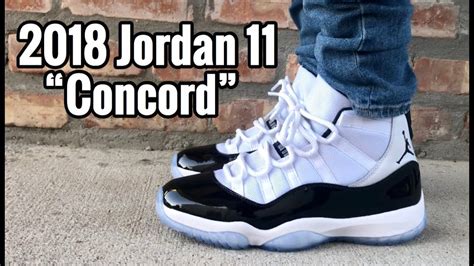 Air Jordan 11 “Concord” On Feet - YouTube