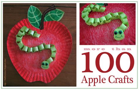 Links to More Than 100 Apple Crafts! | Thrifty Scissors