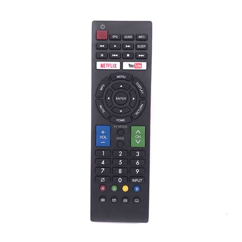 MASTER-D SHARP LED TV REMOTE CONTROL - SUPPORT YT & NETFLIX | Model: RM ...