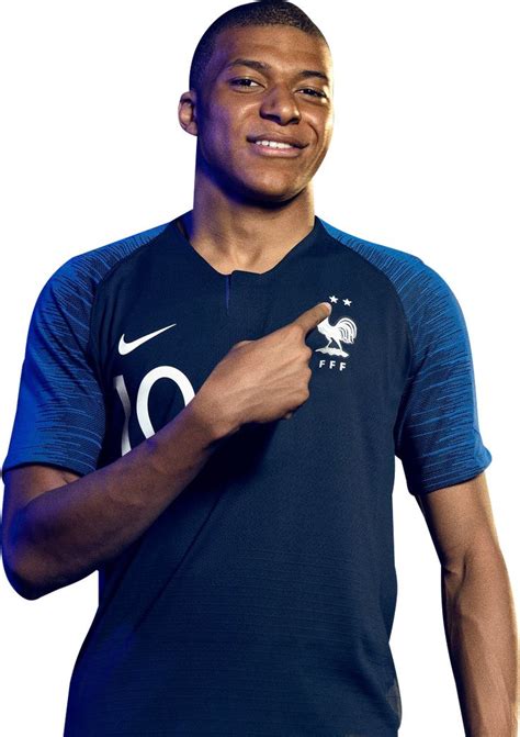 Kylian Mbappé render (France). View and download football renders in ...