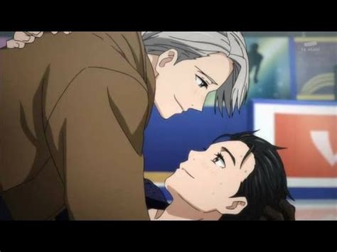 Yuri On Ice - El beso de Victor y Yuri - YouTube