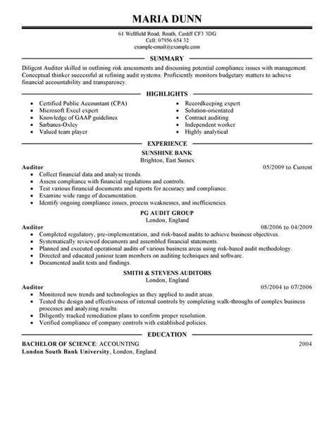 Professional Finance Resume Examples