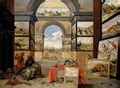 The Continent of Africa 1672 - Jan van Kessel - WikiGallery.org, the largest gallery in the world