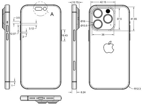 The identifier and detailed dimensions of the iPhone 15 Pro have been revealed! ?Are the ...